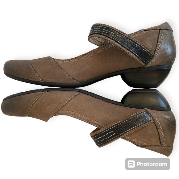 Taos leather Mary Jane shoes Sz 7.5 - Picture 5 of 14